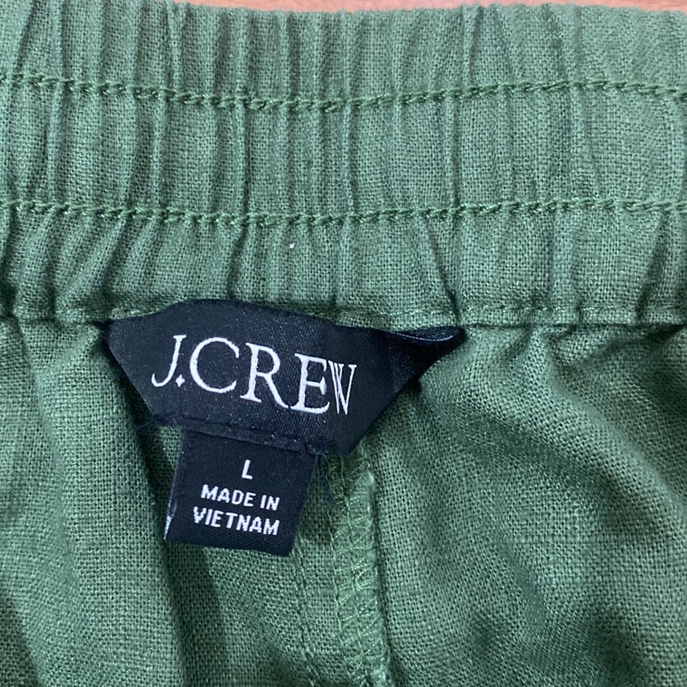 Women's Green Casual Pants - Picture 6 of 9